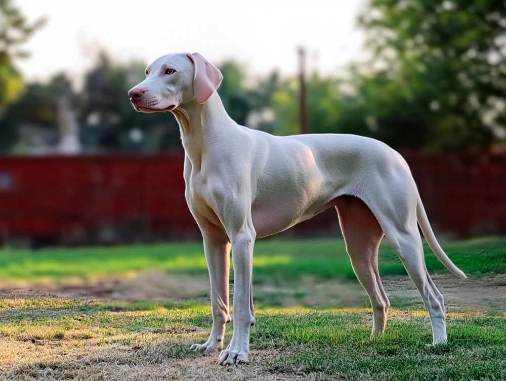 Питание белого добермана должно быть сбалансированным