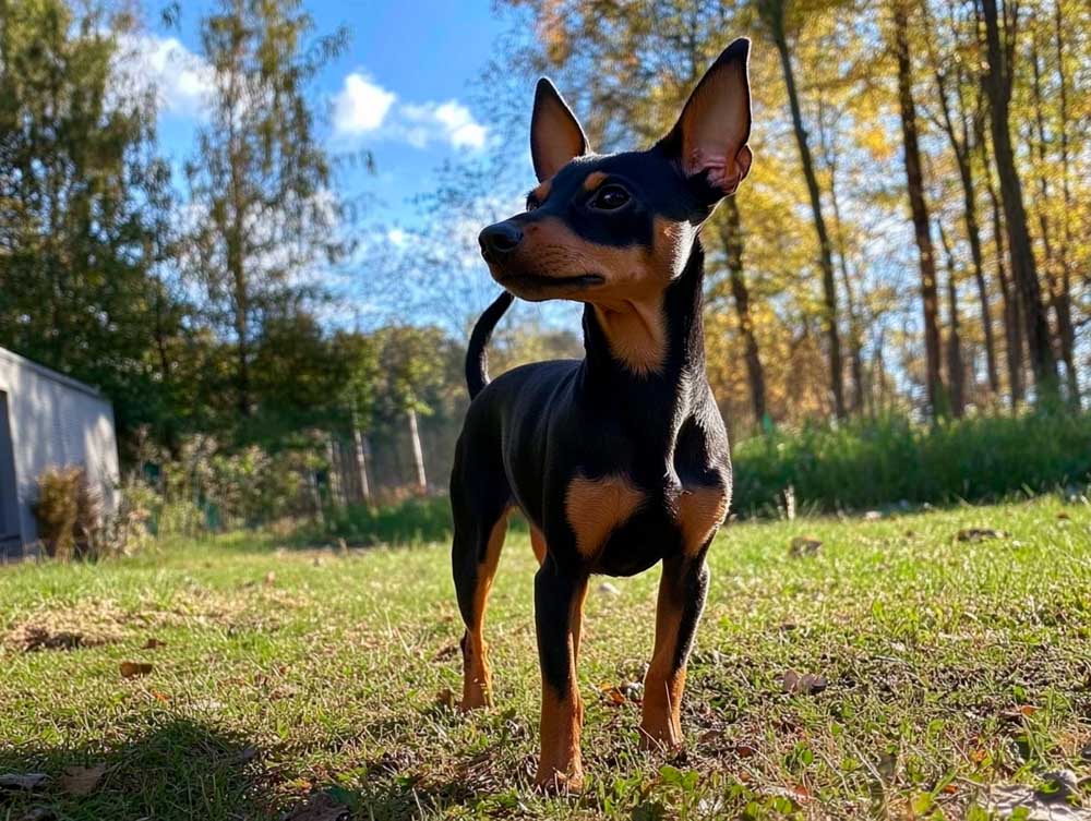 Английские той-терьеры имеют ласковый характер