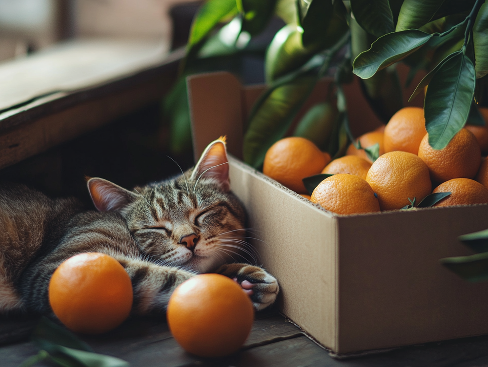 Решать, можно ли кошке мандарины, должен ветеринар