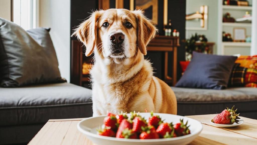 Можно ли собаке давать клубнику?