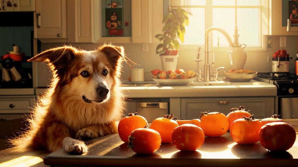 Хурма не рекомендована собакам с диабетом