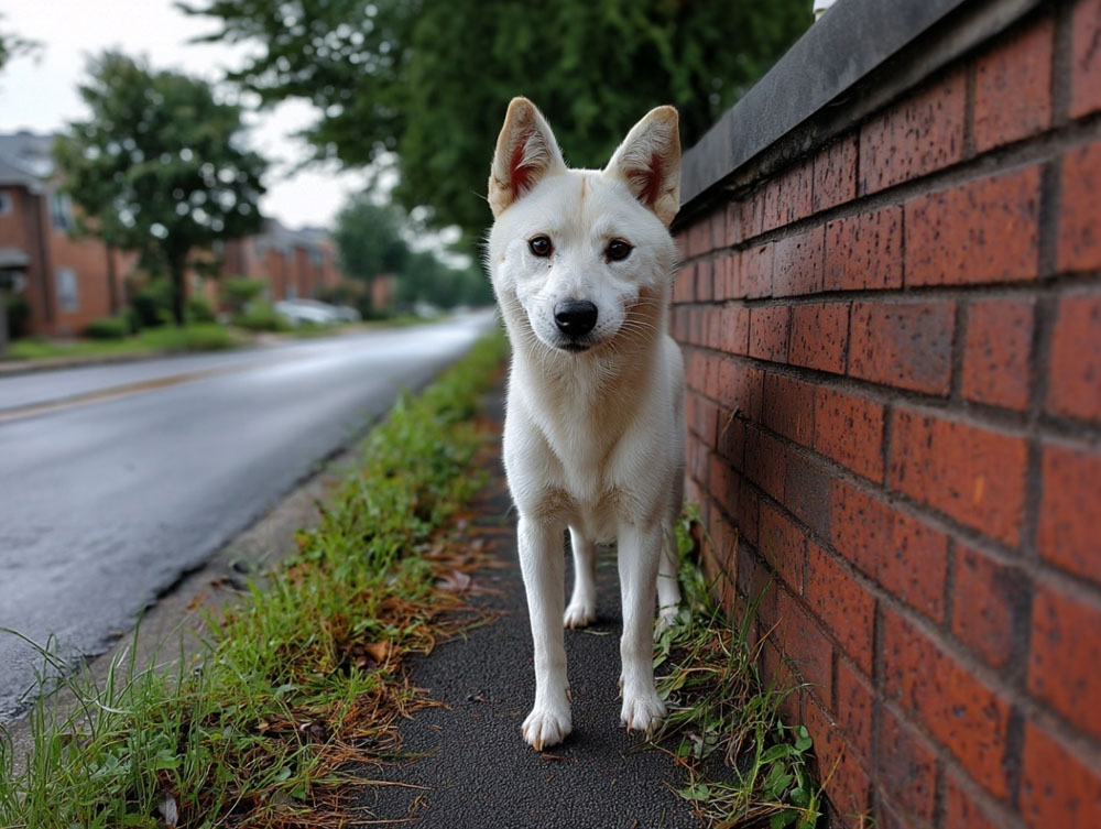 Корейский чиндо может гоняться за грызунами и кошками