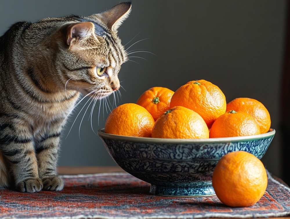 Ветеринары, отвечая на вопрос, можно ли кошкам мандарины, отмечают их кислотность