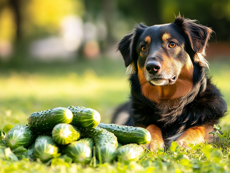 Может ли собака отравиться огурцом?