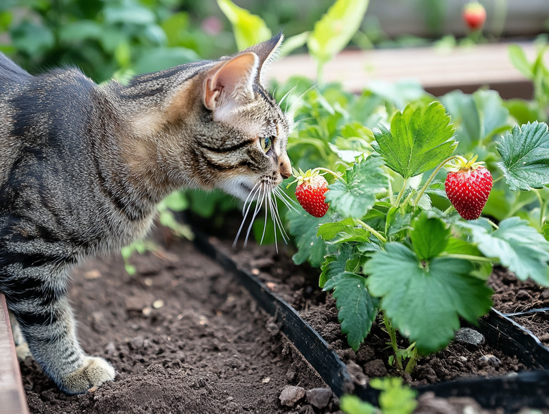 Можно ли кошке редко давать клубнику?