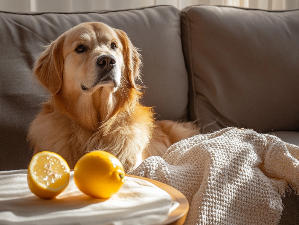 Собаке, которая съела весь лимон, может помочь только врач