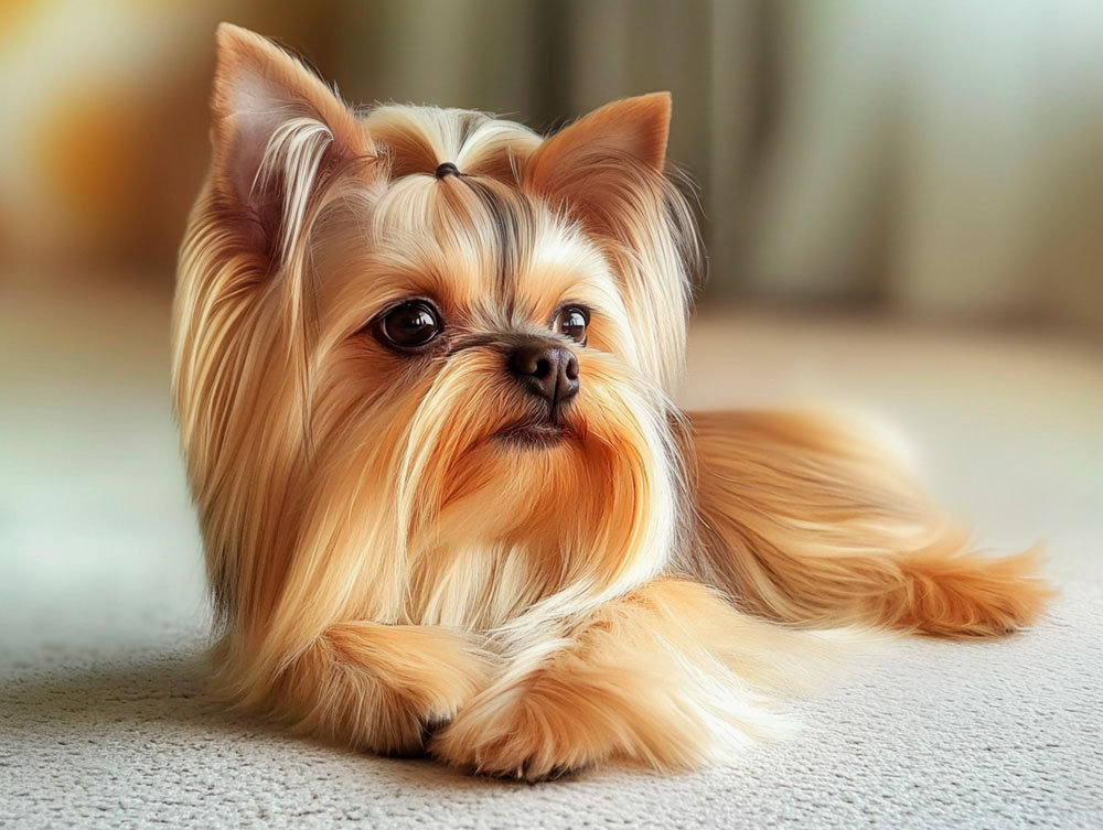 Русских салонных собак водят к грумеру