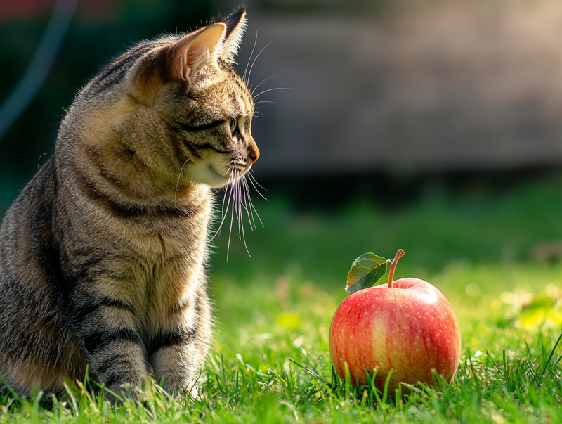 Можно ли владельцу давать кошке яблоки?