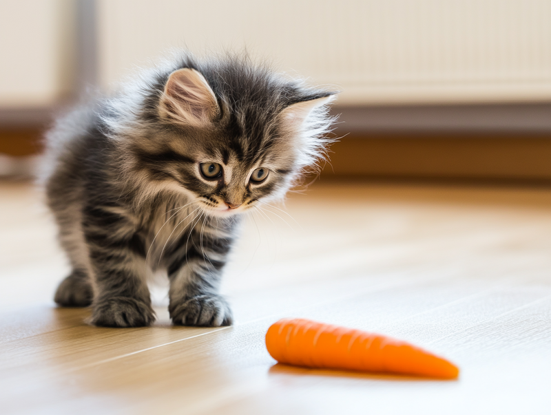 Можно ли давать морковь взрослеющим кошкам?