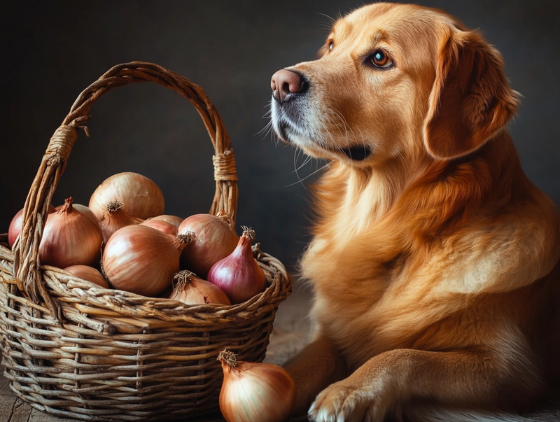 Что делать владельцу, если собака съела лук?