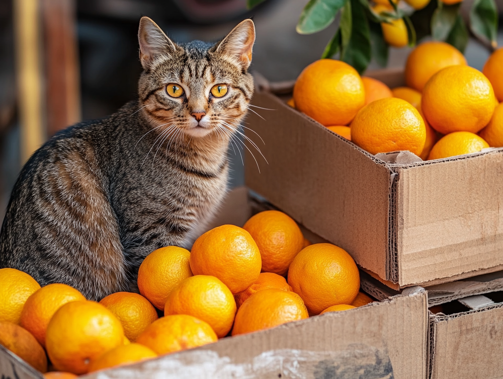 Решать, можно ли коту мандарины, может только диетолог или врач