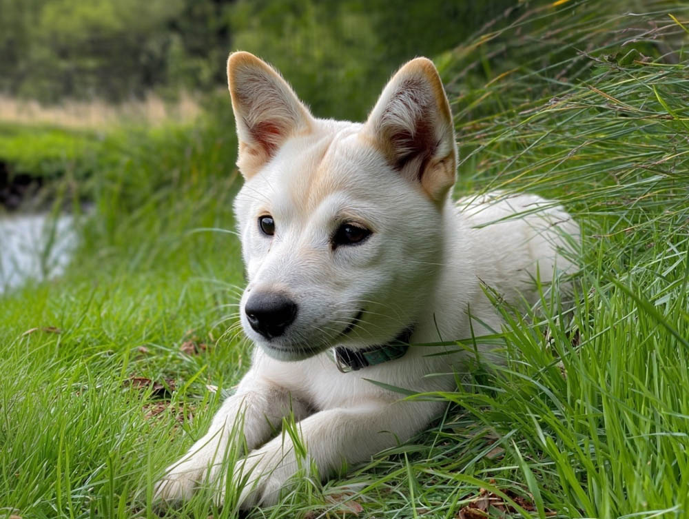 Корейская собака чиндо нуждается в воспитании