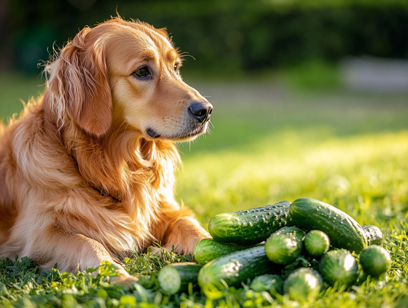 Есть ли минусы употребления огурцов собаками?