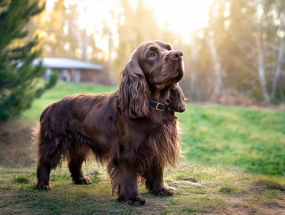 Беременный суссекс-спаниель требует особого питания