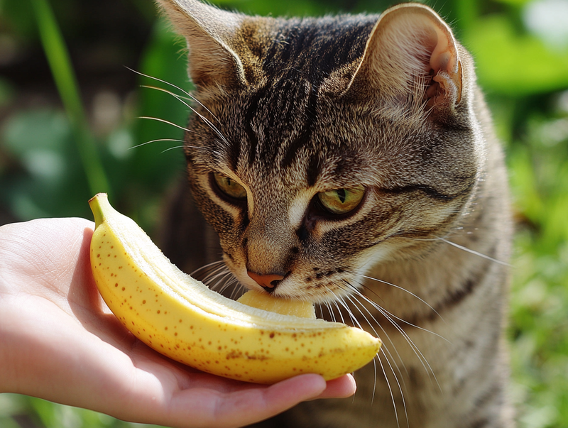 Как правильно включить бананы в рацион кошки?