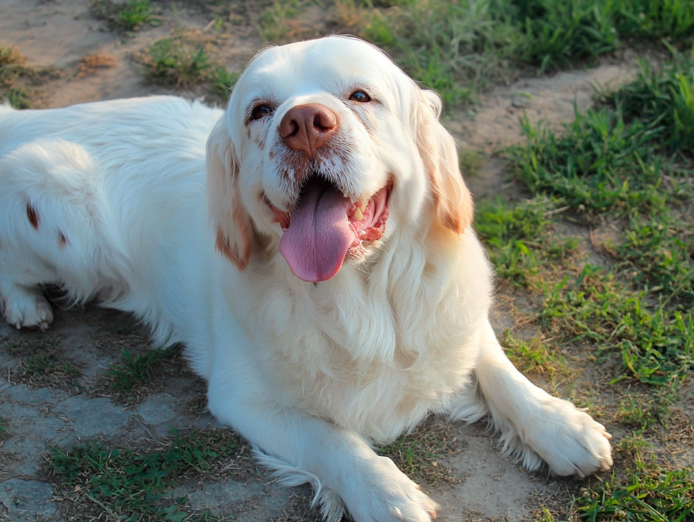 Кламбер-спаниель может участвовать в выставках