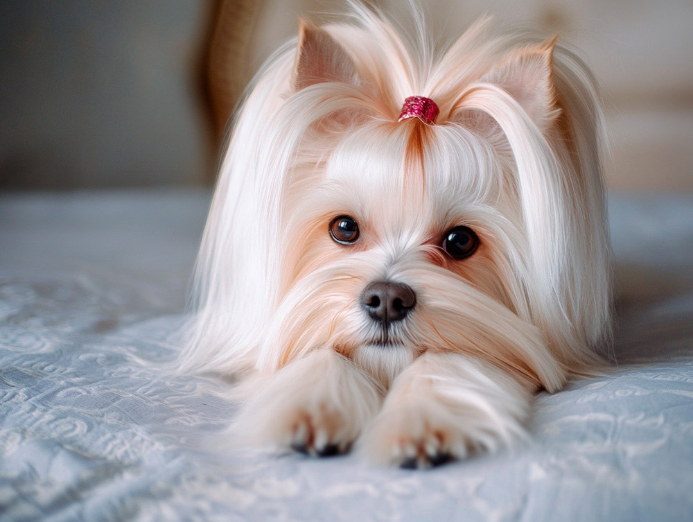 Русская салонная собака считается хрупкой породой