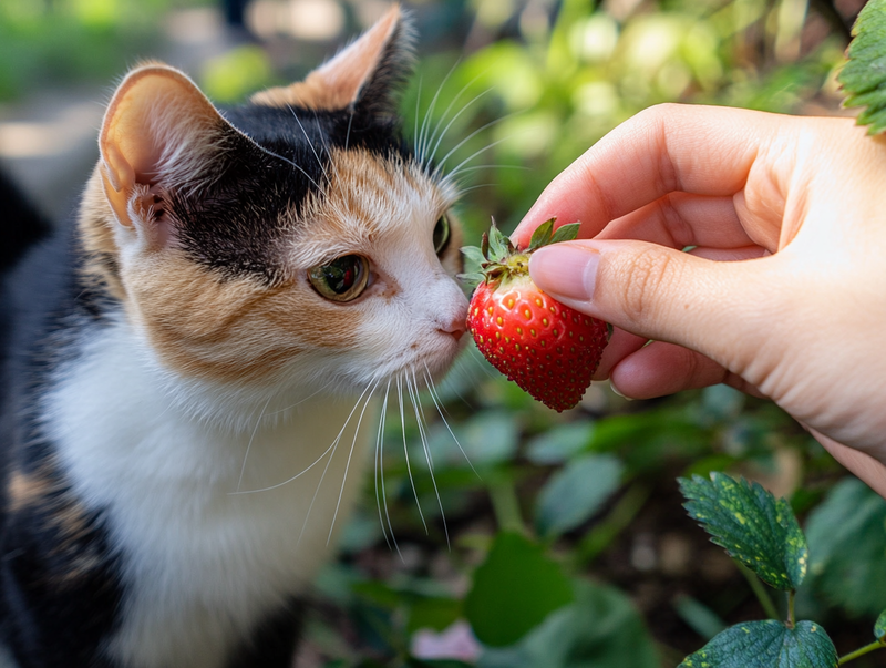 Можно ли кошке клубнику?