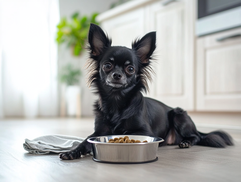 Как кормить черных чихуахуа?