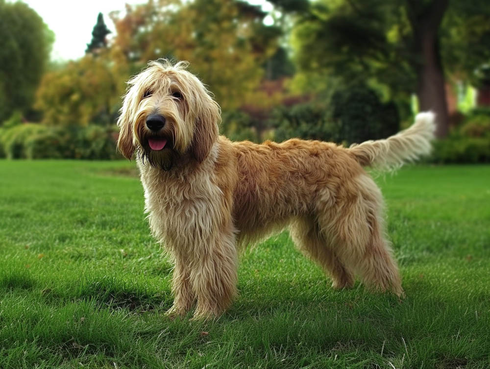 Купать оттерхаунда нужно по мере необходимости