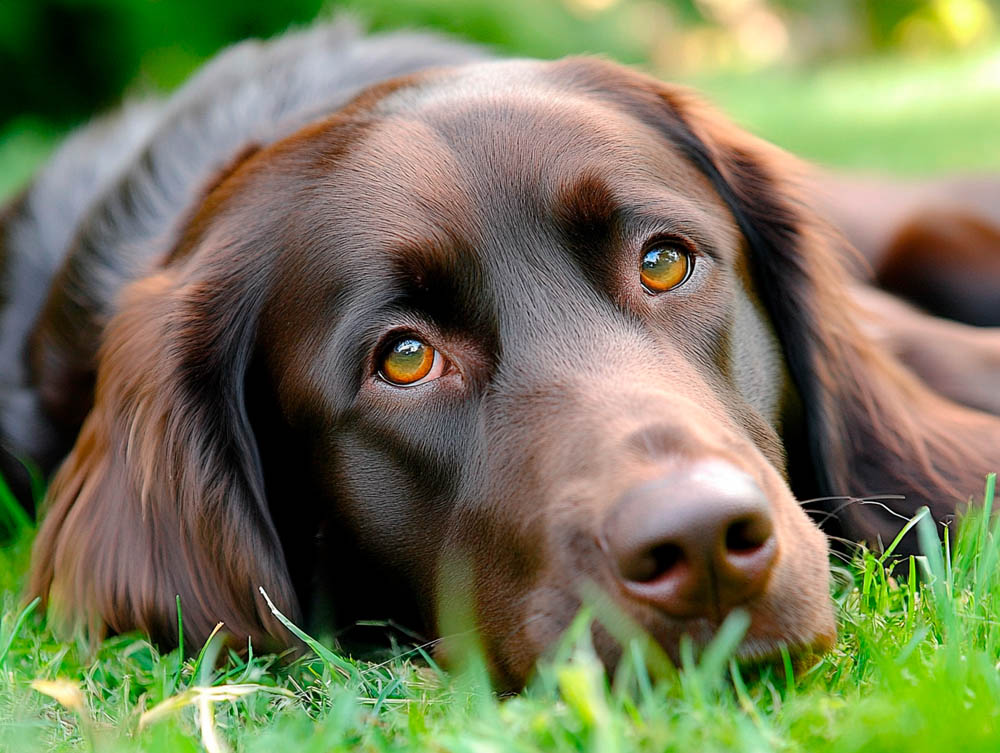 Немецкий лангхаар отличается высоким интеллектом