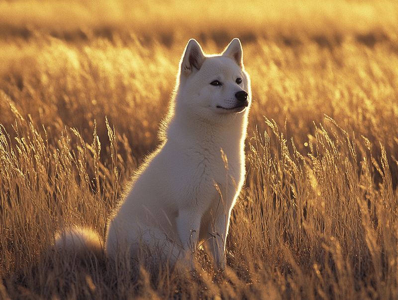 Как организовать досуг белой сиба-ину?