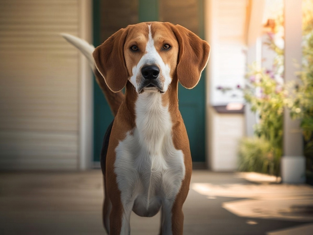 Харьера нужно приучить к кличке