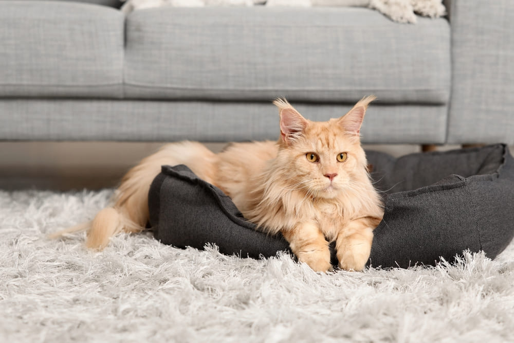 Течка у мейн-куна проходит в несколько этапов