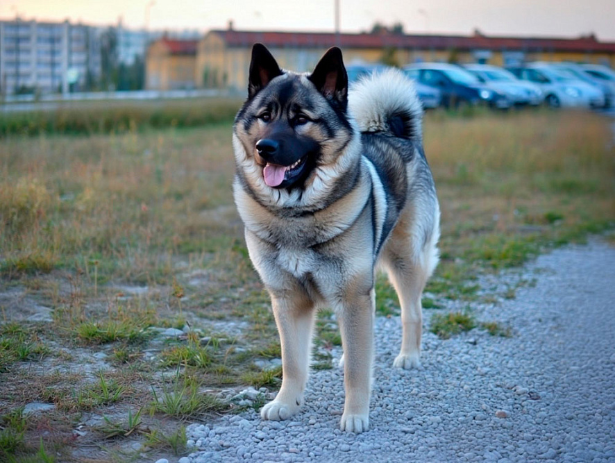 Норвежская лосиная лайка