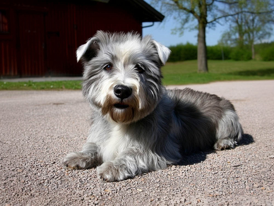 Глен оф Имаал терьер в щенячьем возрасте