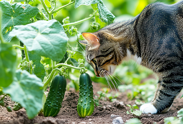 Можно ли кошкам и котятам огурцы – свежие и соленые