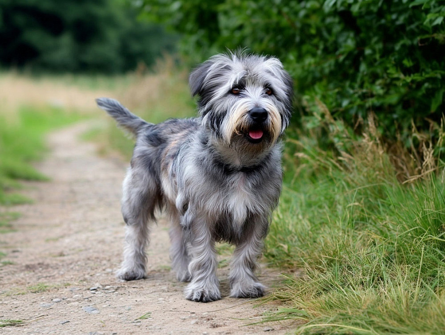Глен оф Имаал терьер на природе