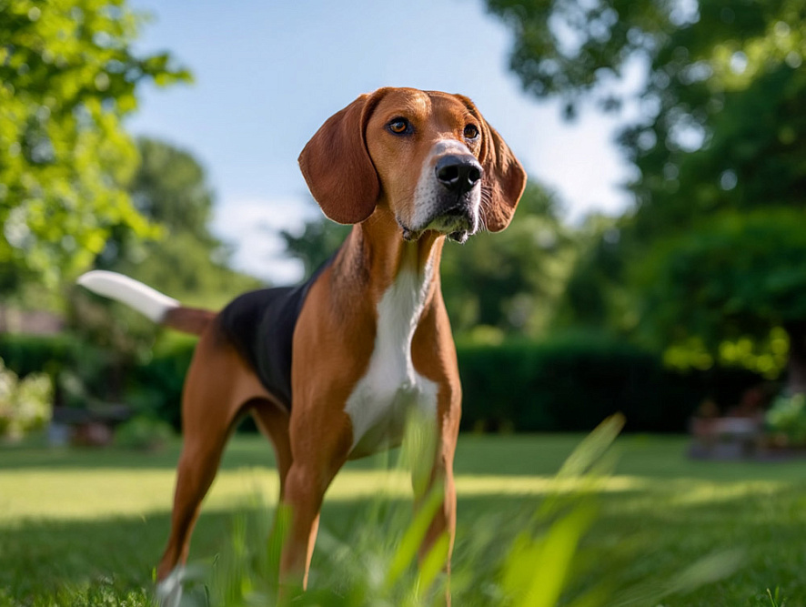 Харьер в летнем парке