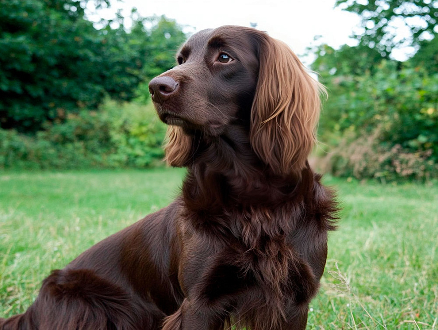 Изображениe — Лангхаар характерного окраса Лангхаар характерного окраса