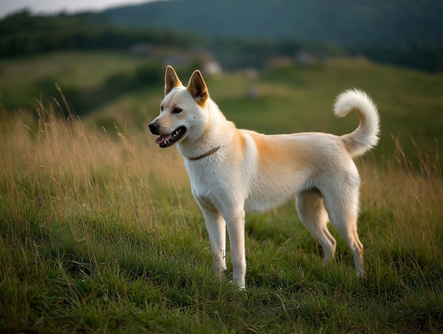 Корейская собака чиндо