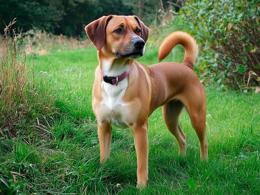 Австрийский пинчер на выгуле