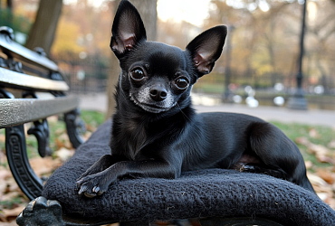 Черная чихуахуа – особенности породы и фото
