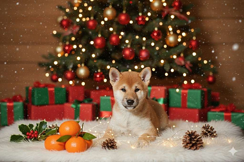 Сиба-ину, щенок, РКФ 