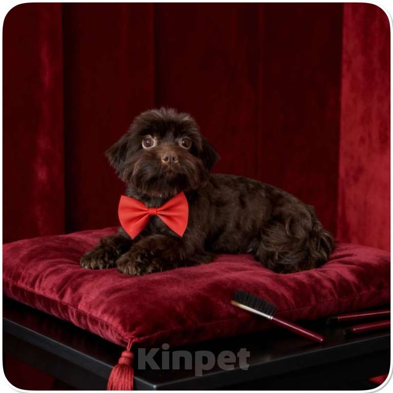 Собаки в Москве: Йорк горький шоколад взрослая девочка стандарт Девочка, 45 000 руб. - фото 2