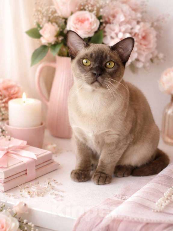 Кошки в Москве: Бурма - шоколадный котик Ангел Мальчик, 70 000 руб. - фото 4