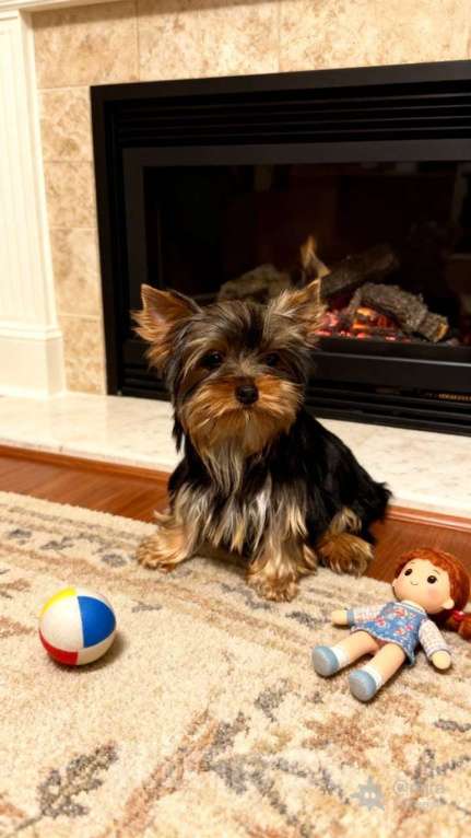 Собаки в Жуковском: Миниатюрная девочка йорка Девочка, 40 000 руб. - фото 2