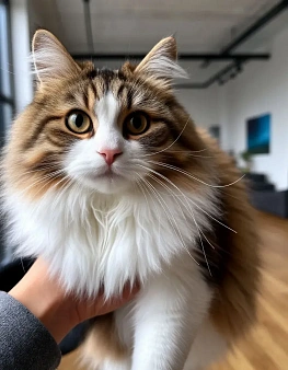 Ласковая кошка