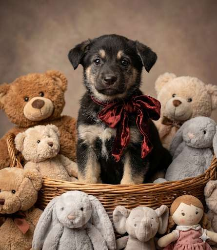 Собаки в Москве: Нежная Пуговка 2 мес в дар! Подарите дом ребенку на Новый Год! Девочка, Бесплатно - фото 1