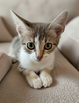 Котенок Лора в дар