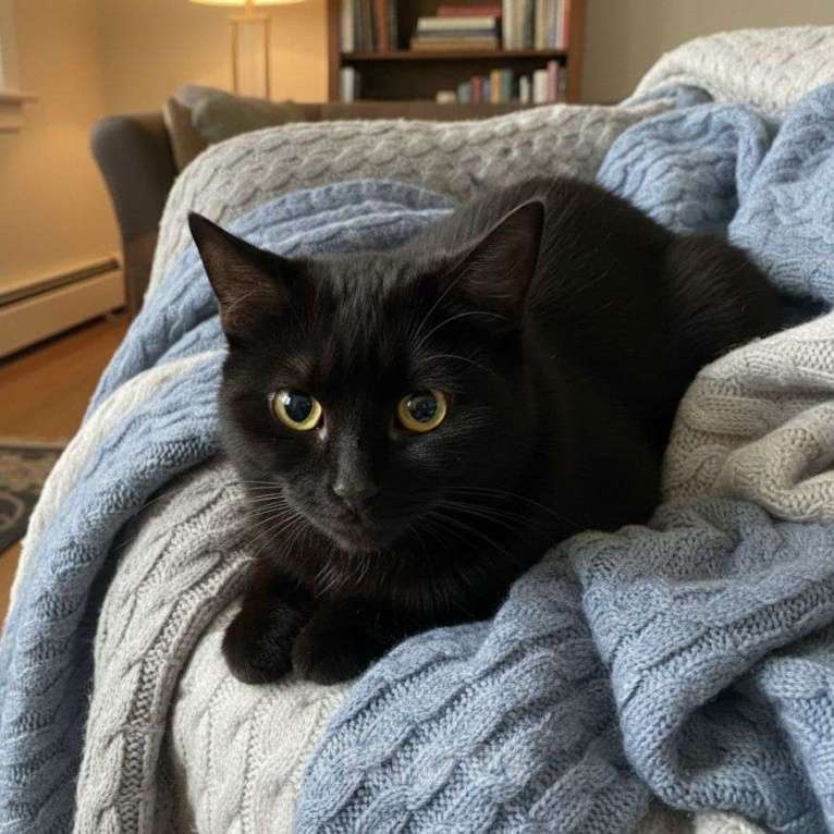 Кошки в Москве: Котенок Баклажанчик ищет дом Мальчик, Бесплатно - фото 1