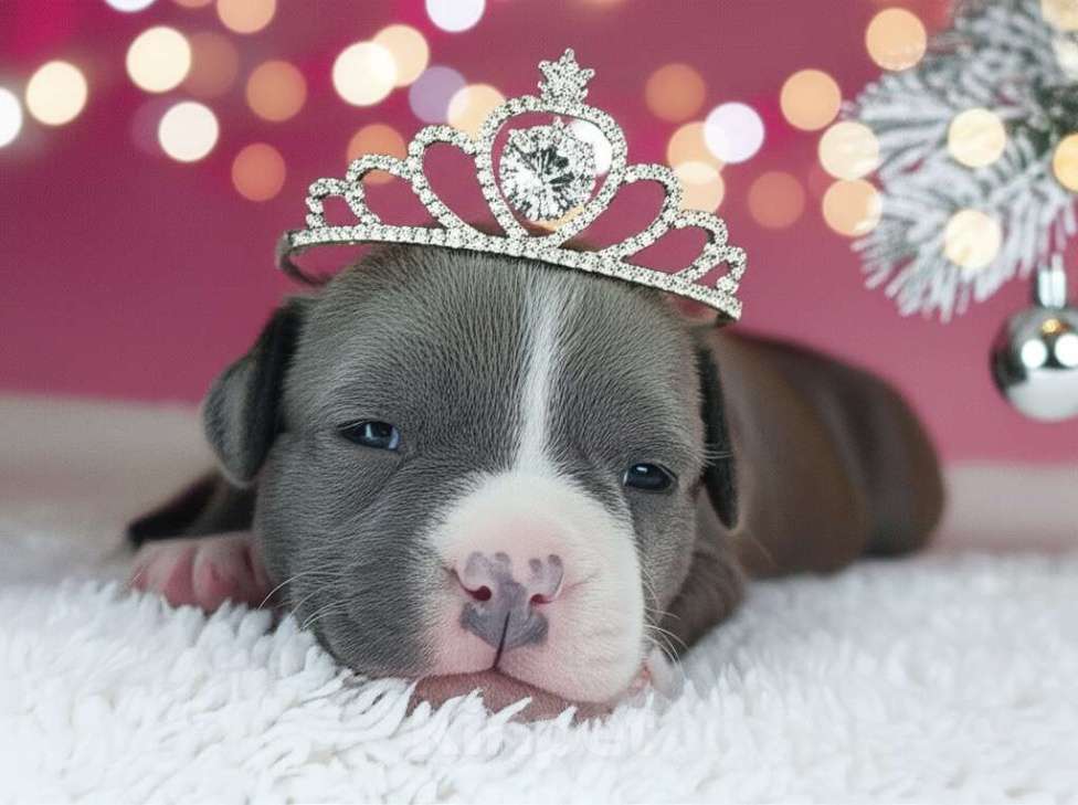 Собаки в Хабаровске: Красивая девочка голубого окраса  Девочка, 100 000 руб. - фото 1