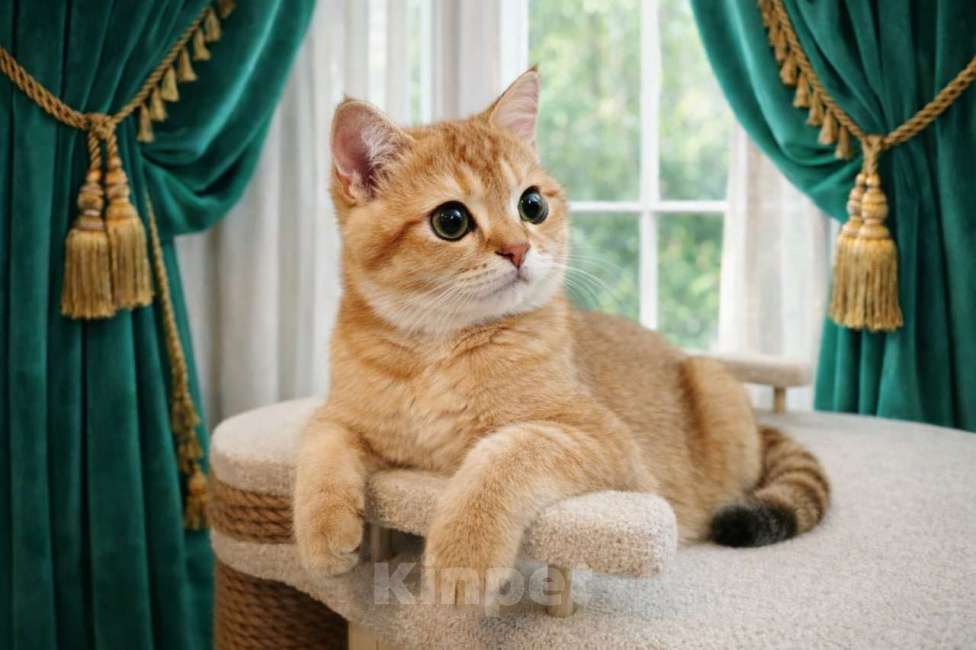 Кошки в Москве: Шотландские котята золотая шиншилла Мальчик, 35 000 руб. - фото 3