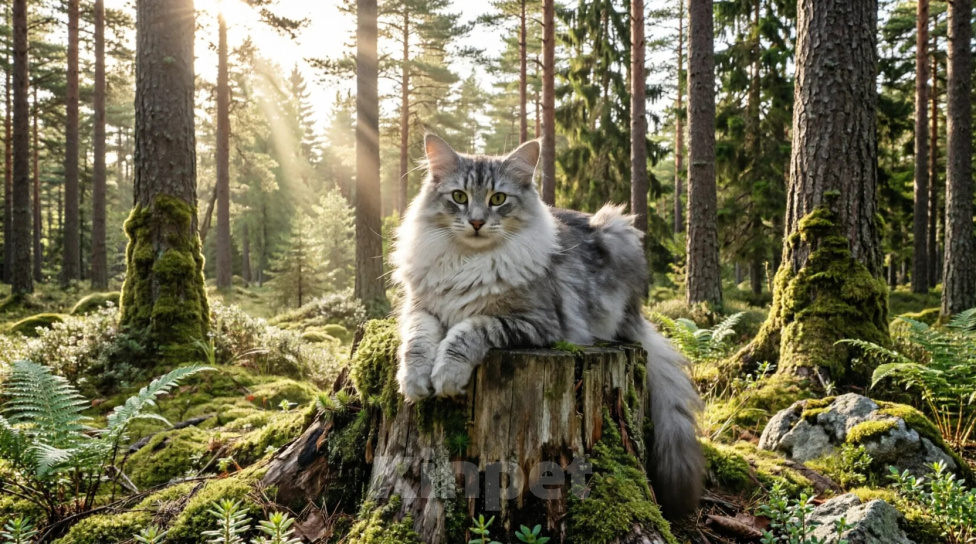 Кошки в Владимире: Лесная красавица Девочка, Бесплатно - фото 1