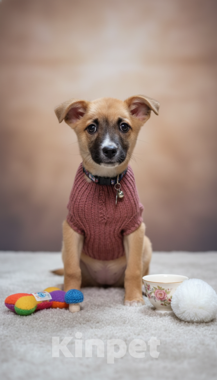 Собаки в Москве: Ищет дом отважная малышка Мо Девочка, Бесплатно - фото 1