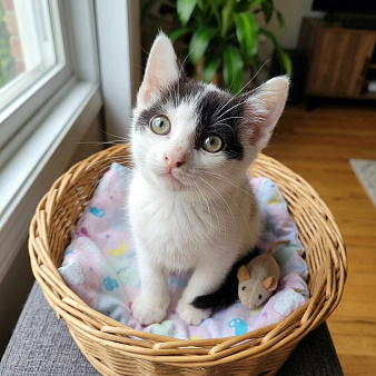 Кошечка 2 месяцев ищет дом